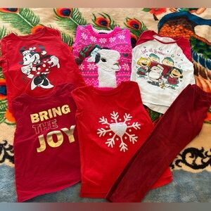Girls 5T Christmas Bundle - 6 items!